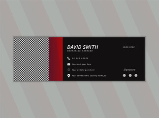 Modern and minimalist email signature,Business email signature and minimal layout,Creative professional Corporate Email Signature Design template,mail signature Template Design
  