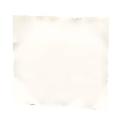 Obraz premium Torn White Paper Texture, Blank Grunge Background
