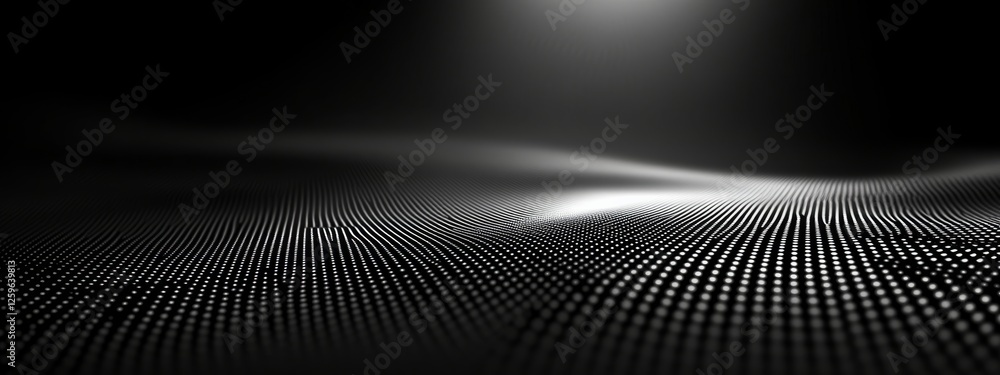 Poster abstract dark grid pattern wallpaper with copy space. minimalist design template with white center t