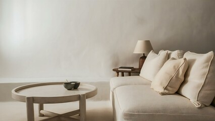 living room interior with sofa