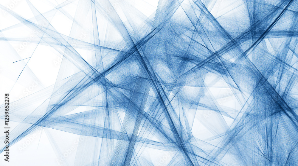 Poster abstract blue digital and data visualization background, closeup of a modern architectural facade sh