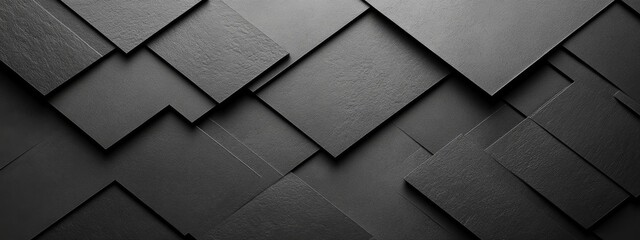 Black Background with Intersecting Lines for Design, Featuring White Space in the Center for Text. Ideal for Banner Templates and Digital Projects. Minimalist Wallpaper.