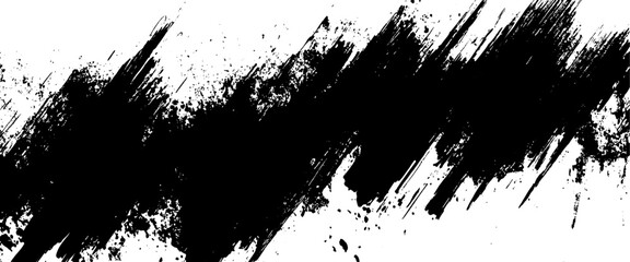 Vector black and white with grunge style, scratch and texture elements for design.