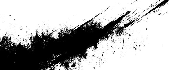 Vector black and white with grunge style, scratch and texture elements for design.