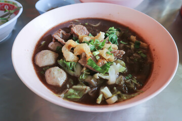 beef noodles or noodle, Chinese noodle