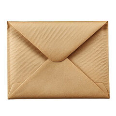 old envelope isolated on white background
