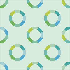 seamless background with circles