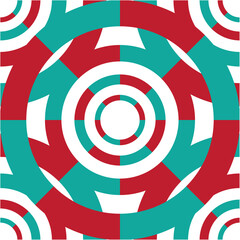 Seamless fabric of geometric pattern, like illustration. Suit for package design, wallpaper, fashion print, Housing wallpaper, arty-crafty.

