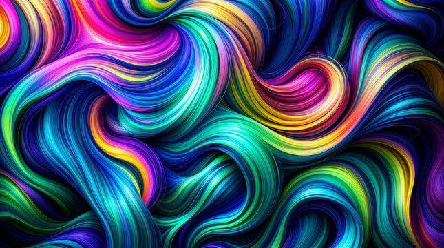 Colorful hair