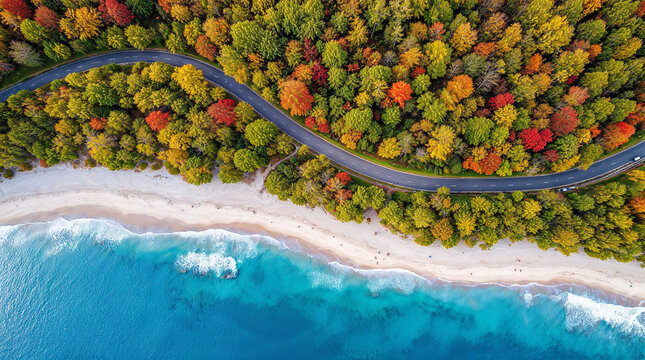Road in forest