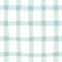 Seamless plaid background, pastel green checkered pattern design vector pastel green tablecloth