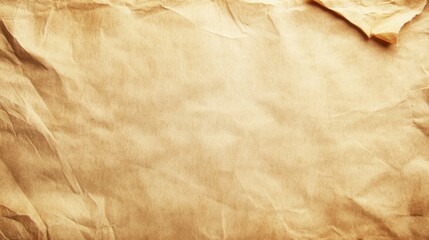 Blank Parchment Texture with Subtle Color and Texture Variations from Above, Perfect for Text or Graphics with Warm Lighting Creating a Timeless, Vintage Feel