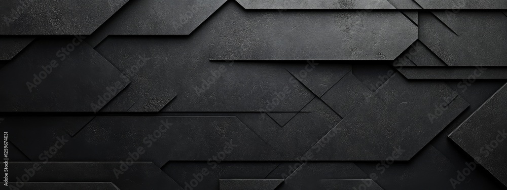 Poster abstract dark linear pattern wallpaper with copy space. minimalist design template with white center