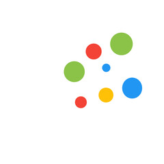 colorful circle background