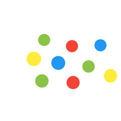 colorful circle background