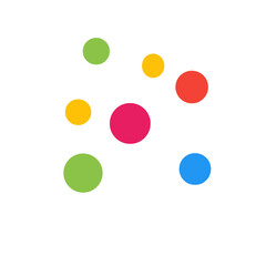 colorful circle background