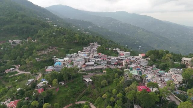 Soaring Above Patriata Chair Lift Mesmerizing Drone Shots of Murree