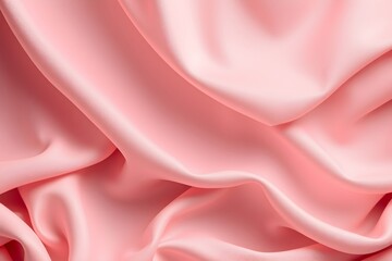 Obraz premium Soft pink silk background with curves, silk background 
