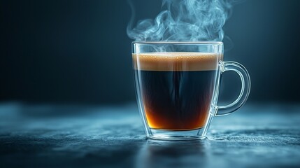 Morning fresh soymilk delight a steaming cup of richness in a cozy kitchen environment