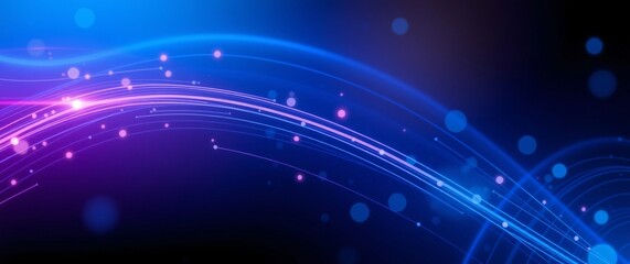 Obraz premium Abstract 3D Background of soft Waves in blue Elegant Wallpaper.