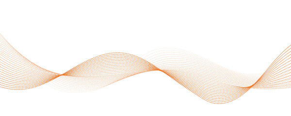 abstract orange wave background