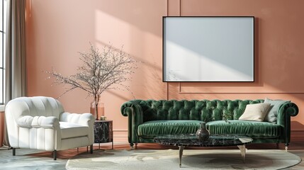 Elegant Living Room Interior Design