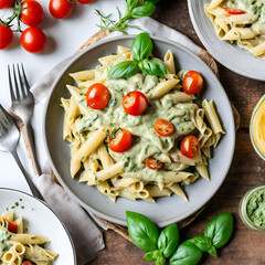 pasta with tomato sauce