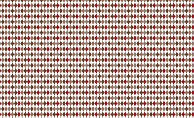 Geometric Abstract Pattern with Binary Code in Red and Gray