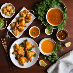 thai food chicken curry