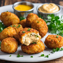 fried chicken nuggets