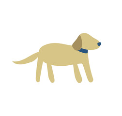 ゴールデンレトリバーのイラスト