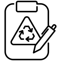 Waste Audit Icon