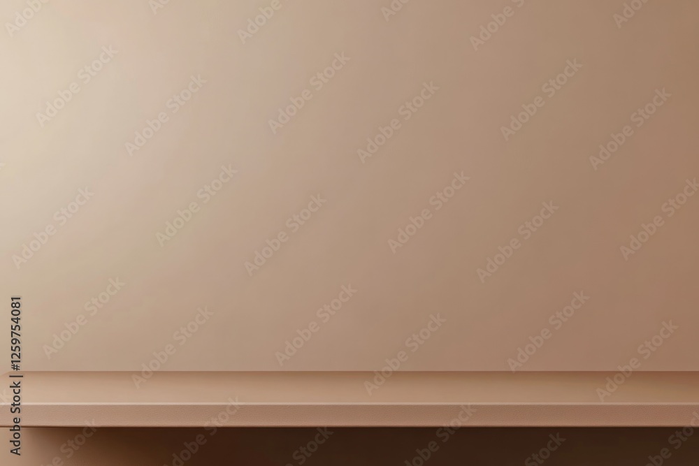 Poster soft mocha backdrop with subtle texture, creating warm, inviting