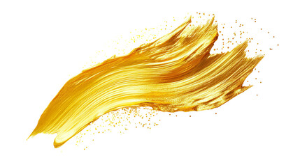 Fototapeta premium Abstract Gold Splatter, Glitter, Golden Stroke