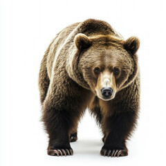 Obraz premium Brown Bear Isolated