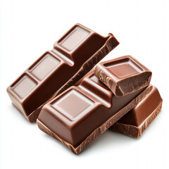 Fototapeta premium Chocolate Candy Bar Isolated