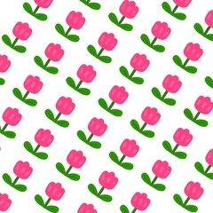 seamless pattern with hearts