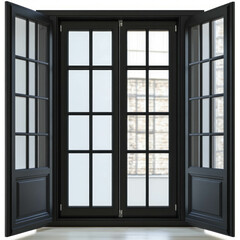 Glass Window Isolated