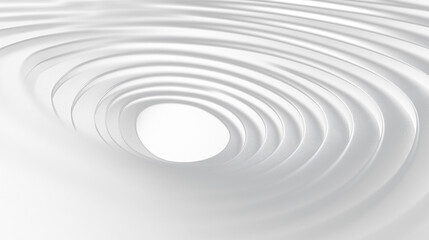 a black and white photo of a spiral design