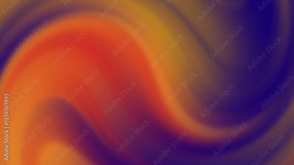 Poster abstract radiant flow: a dynamic gradient of color and light harmony