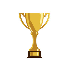 Golden Trophy Symbolizing Achievement, Success, and Recognition in Competitions or Awards