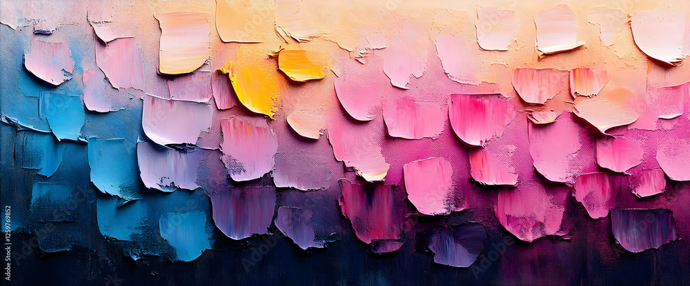 Poster abstract colorful gradient paint texture pattern