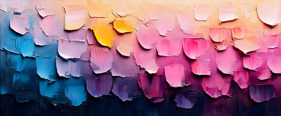 Fototapeta premium Abstract Colorful Gradient Paint Texture Pattern