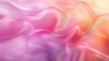 Obraz premium Abstract Pink Orange Wave Background Texture