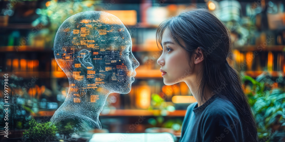 Poster ai-powered learning mentor and student interaction revolutionizing personalized education and skill 