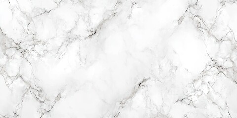 Obraz premium Elegant white marble background featuring subtle grey veining and soft textures, creating a sophisticated and timeless surface ideal for design.