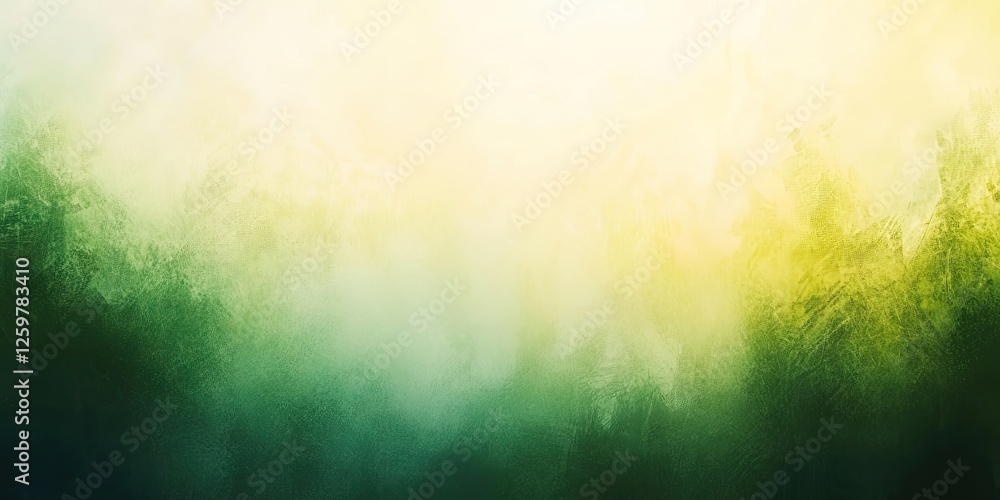 Poster soft gradient panel in vibrant greens and yellows with a subtle blur, ideal for text placement, crea