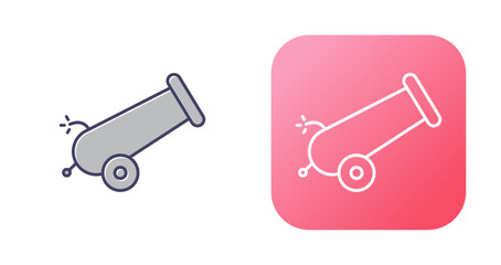 Cannon Vector Icon
