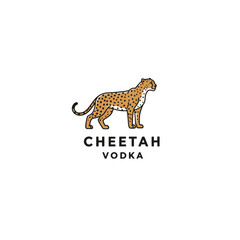 Elegant Cheetah Vodka Branding With Modern Design and Wild Inspiration