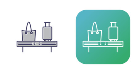 Luggage Carousel Vector Icon